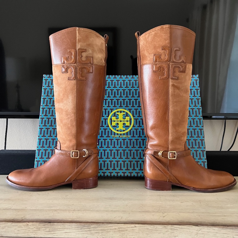 Tory Burch Lizzie Riding Boot 8.5